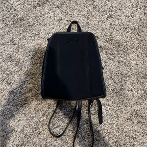 VINTAGE Coach Black Leather Backpack